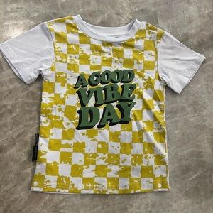 Dot Australia Checkered T Shirt Boys Size 3T